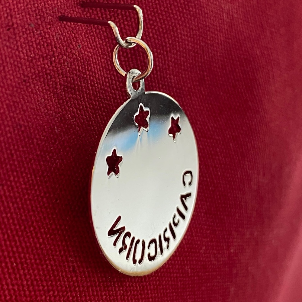 Very Unique VTG Silver Capricorn Cutout Charm - Picture 12 of 13